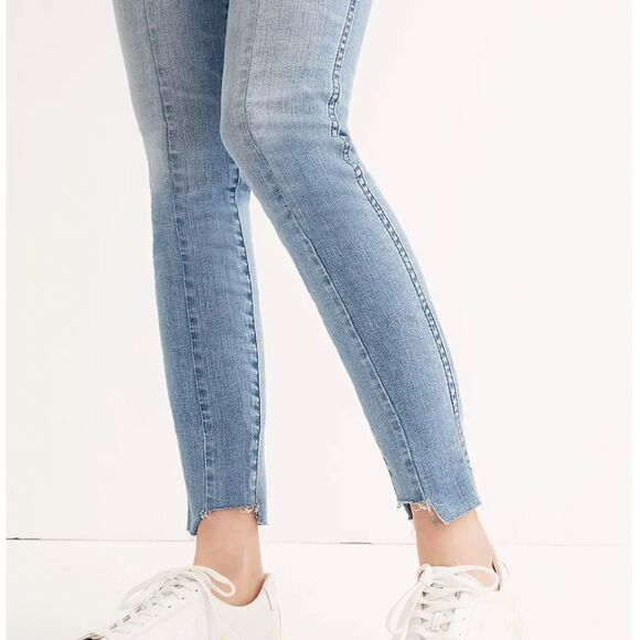 MADEWELL 9" High-Rise Skinny Jeans: Seamed Step-Hem Edition Style H5779 Size 26 - Picture 11 of 13